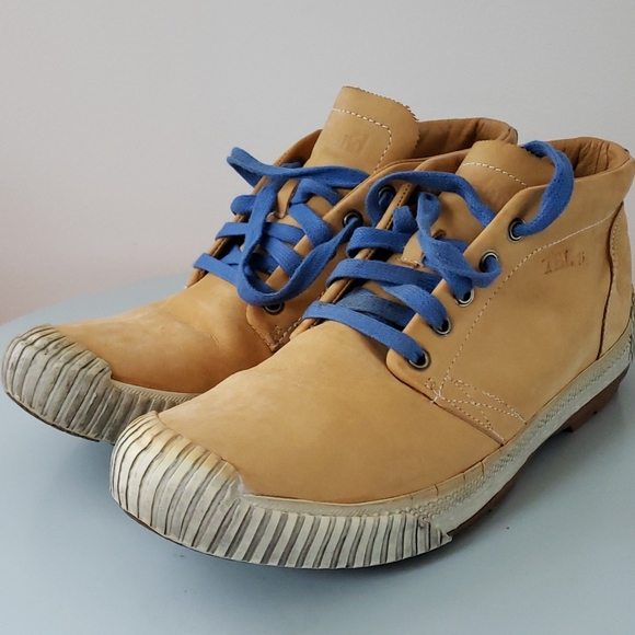 Timberland Mens TBL 73 Beige Suede Boots, Size 10.5M main image 10